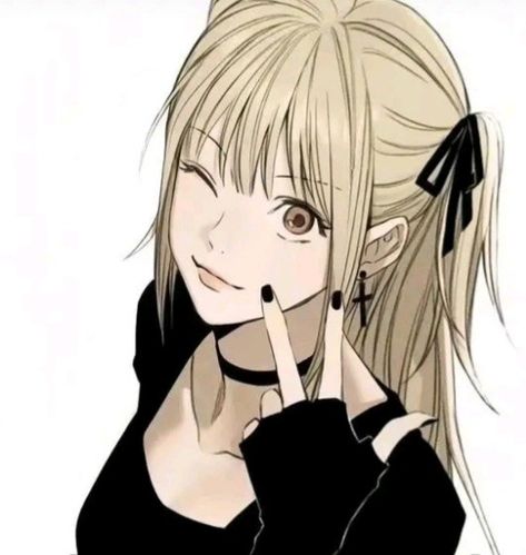 Misa Amane, Alien Stage, Manga Girl, Blonde, Hair, Anime