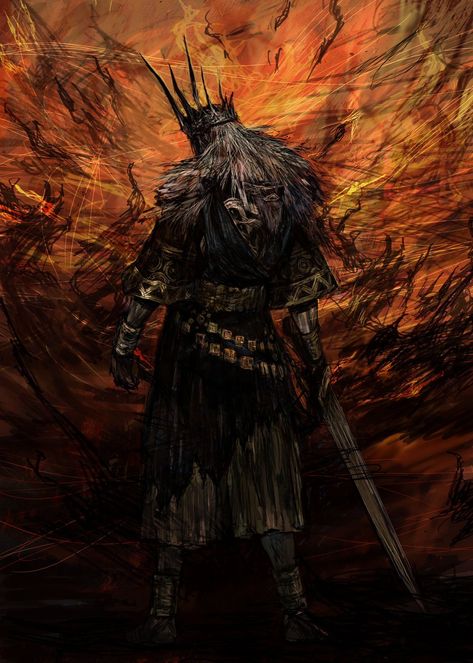 Lord Of Cinder, Soul Saga, Dark Souls Wallpaper, Praise The Sun, Demon Souls, Dark Souls 3, Dark Souls Art, Dark Soul, Soul Art