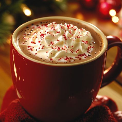 Indulge in the seasonal warmth of our Hot Peppermint Mocha! ☕️🍫 A perfect blend of coffee and festive flavors!" Hot Peppermint Mocha Ingredients: Freshly brewed coffee (1 cup) Milk (½ cup) Cocoa powder (1 tbsp) Sugar (1 tbsp) Peppermint extract (¼ tsp) Whipped cream (for topping) Crushed peppermint candies (for garnish) Instructions: In a small saucepan, heat milk, cocoa powder, sugar, and peppermint extract until warm. Whisk until smooth and frothy. Pour brewed coffee into a mug, then ad... Crushed Peppermint, Peppermint Candies, Peppermint Extract, Instagram Recipes, Peppermint Hot Chocolate, Powder Sugar, Peppermint Mocha, Brewed Coffee, Trending Recipes