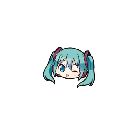 Miku Icon Png, Hatsune Miku Widget, Project Sekai Chibi, Oliver Wallpaper, Chibi Vocaloid, Hatsune Miku Chibi, Pjsk Widgets, Pjsk Stamps, Miku Chibi