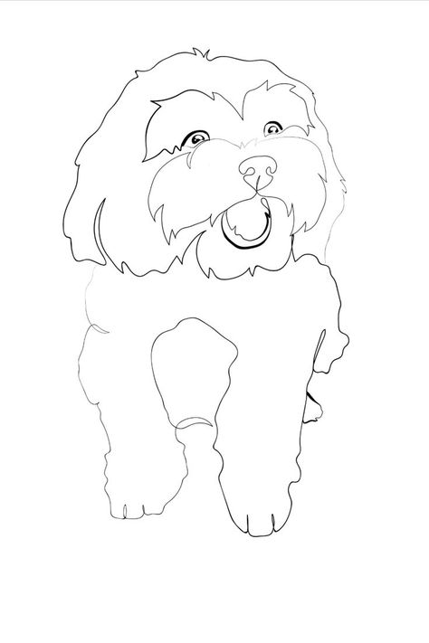 Dog Line Art Tattoo, Dog Line Drawing, Line Art Tattoo, Continuous Line Art, Line Art Minimalist, Dog Line Art, Colouring Sheets, Tasteful Tattoos, Dog Line