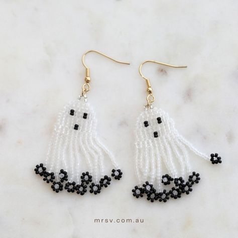 With Halloween just around the corner, we’re excited to introduce our handmade Beaded Ghost Earrings in black and white. These cute earrings are the perfect finishing touch for your costume, adding a playful vibe that’s sure to turn heads. 

Shop Now: www.mrsv.com.au/products/beaded-ghost-black-white-earrings

#mrsv #alchemy #spiritualguide #healer #artist #musician #creative #coach #guide #spiritualart #jewellery #earrings #giftboxes #bowral Beaded Ghost, Halloween Jewellery, Black And White Earrings, White Ghost, Ghost Earrings, Ghost Design, Miyuki Beads, Halloween Jewelry, Earring Sale