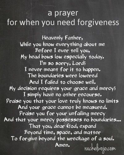 a prayer of forgiveness - when you need that second chance..or the third or fourth Life Quotes Love, Prayer Board, Prayer Scriptures, Faith Prayer, After Life, Bible Prayers, God Prayer, A Prayer, Power Of Prayer