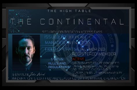 John Wick ID Criminology Aesthetic, John Week, Keanu Reeves John Wick, Baba Yaga, High Table, Nerd Stuff, Keanu Reeves, John Wick, Movie Posters