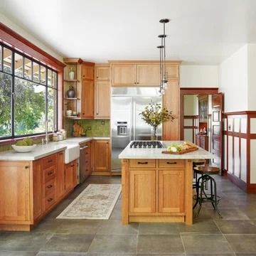 75 Craftsman Kitchen Ideas You'll Love - April, 2024 | Houzz Craftsman Style Kitchens, Craftsman Style Kitchen, Craftsman Remodel, Mudroom Remodel, Craftsman Bathroom, Craftsman Kitchen, Kitchen Cabinet Styles, Craftsman Style Home, Craftsman Style Homes