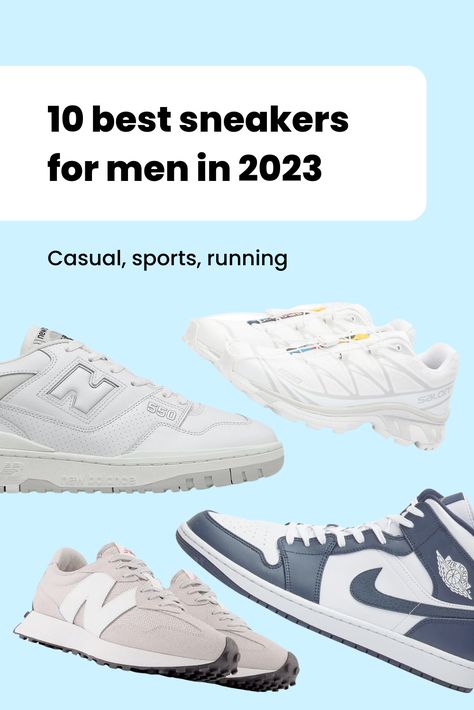 We’ve rounded up the best examples representing the best cheap sneakers for men in 2023. Check each pair, read the descriptions, and choose the sneakers that are the perfect fit for your wardrobe. Men’s Sneakers 2023, Men Sneakers 2023, Men’s Sneakers, Grey Sneakers Outfit, Best Sneakers For Men, Sneakers Outfit Men, Cheap Sneakers, Best Shoes For Men, Mens Lifestyle