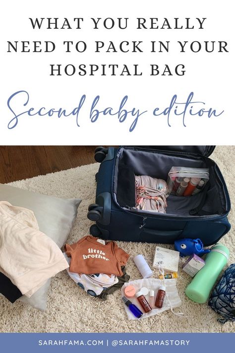 what I learned from the first go around and what to pack in your hospital back and bring to the hospital for labor and delivery Hospital Bag For Baby, Delivery Hospital Bag, Packing Hospital Bag, Labor Hospital Bag, Baby Hospital Bag, Baby Delivery, Want And Need, Baby Hospital, Labor And Delivery