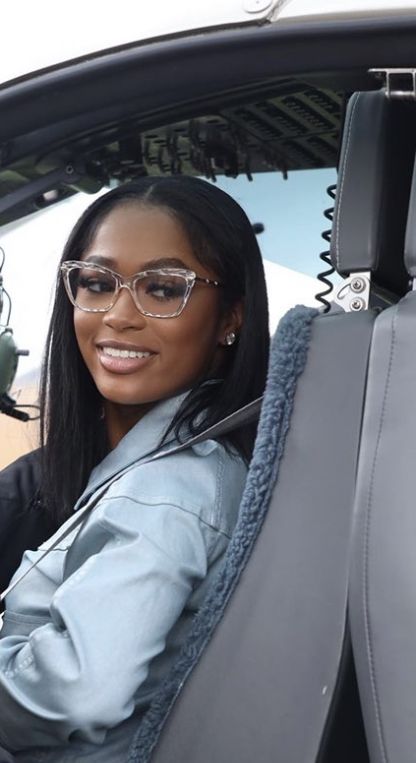 Pink Glasses On Black Women, Prescription Glasses On Black Women, Cute Glasses Black Women, Glasses Frames Black Women, Glasses For Black Women, Glasses Frames For Black Women, Black Women With Glasses, Black Women Glasses, Black Girls With Glasses