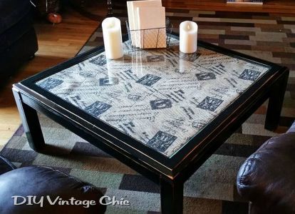 s your quick catalog of gorgeous coffee table makeover ideas, painted furniture, This fabric topped one with a glass cover Wine Crate Coffee Table, Coffee Table Upcycle, Build A Coffee Table, Cart Coffee Table, Crate Coffee Table, Coffee Table Makeover, Old Coffee Tables, Instagram Baddie, Rustic Coffee Tables