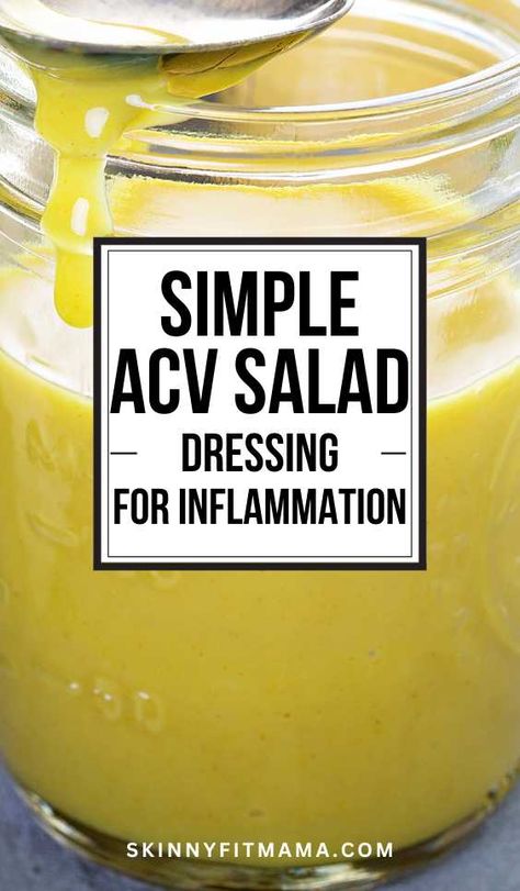 Anti-Inflammatory Apple Cider Vinegar Salad Dressing Recipe - Skinny Fit Mama Apple Cider Vinegar Salad Dressing, Apple Cider Vinegar Salad, Vinegar Salad, Balsamic Vinaigrette Recipe, Homemade Balsamic Vinaigrette, Vinegar Salad Dressing, Creamy Salad Dressing, Salad Dressing Recipe, Salad Dressing Recipes Homemade