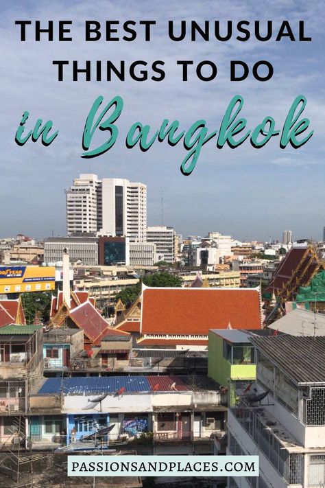 There are so many iconic sights in Bangkok, from the Grand Palace and Wat Arun to Khao San Road. But if you’re looking for something a little different, try this list of non-touristy things to do in Bangkok. From abandoned buildings to one-of-a-kind restaurants, these are some of the weirdest things to do - and maybe the most memorable. #Bangkok #Thailand #offthebeatenpath Things To Do In Bangkok, Khao San Road, Wat Arun, Thai Islands, Thailand Vacation, Thailand Travel Tips, Grand Palace, Travel Destinations Bucket Lists, Koh Lanta