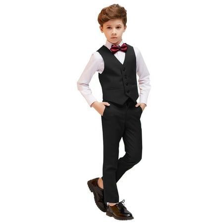 Superb quality😍 I loved Boys Dressy Outfits, Kids Dress Clothes, Toddler Suits, Prom Tuxedo, Vest Suit, Tie Pants, Gentleman Outfit, Formal Shirt Dress