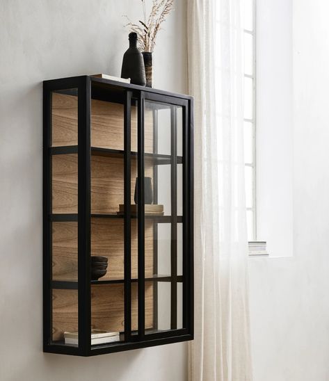 Finding the perfect wall cabinet involves considering your storage needs, functionality, and style preferences to ensure it complements your space. BEI wall cabinet is both a practical and aesthetic shelf that adds a personal touch to your interior. ________ #shelf #shelfdecor #shelfstyling #home #interior #nordal_interiors #nordalinteriors Wall Mounted Glass Cabinet, Wall Cabinet Design, Wall Cabinet Bathroom, Sliding Door Wall, Display Storage Cabinet, Wall Mounted Display Cabinets, Locker Shelves, Large Cabinets, Staircase Storage