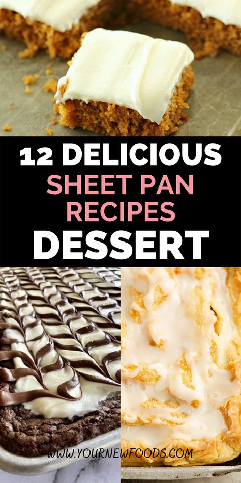 Sheet Pan Dessert Recipes, Sheet Pan Dessert, Sheet Pan Desserts, Pan Desserts, Pecan Pie Bars Recipe, Easy Dessert Bars, Easy Bar Recipes, Pie Bar Recipes, Potluck Desserts