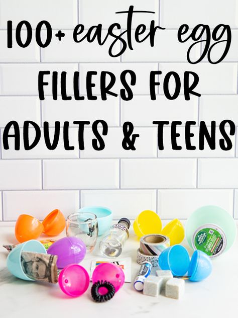 Easter Party Adults, Adult Piñata Filler Ideas, Pinata Filler Ideas For Adults, Adult Pinata Fillers, Adult Easter Egg Hunt Filler Ideas, Easter Egg Filler Ideas, Egg Filler Ideas, Adult Easter Egg Hunt, Easter Egg Stuffers