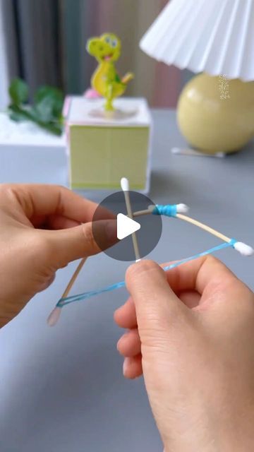 Paper Craft Ideas on Instagram: "Watch as I transform ordinary cotton swabs into a miniature crossbow in this unique DIY tutorial. Follow along step-by-step as I demonstrate how to assemble and modify cotton swabs to create a functional crossbow. From crafting the frame to adding the bowstring, I'll guide you through each stage of the process with clear instructions and helpful tips. This creative project is perfect for enthusiasts of all skill levels looking to explore unconventional crafting ideas. Get ready to unleash your creativity and make your own crossbow from cotton swabs today!" Arrow Crafts, Arrows Diy, Diy Crossbow, Paper Craft Ideas, Easter Decorations Vintage, Easter Hair Bow, Easter Decorations Kids, Easter Decorations Christian, Cotton Swabs