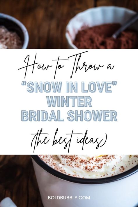 winter bridal shower ideas Winter Bridal Shower Decorations, Winter Bridal Shower Ideas, Winter Bridal Shower Themes, Snow In Love, Wedding Shower Themes, Winter Bridal Showers, Bridal Shower Food, When I Get Married, Shower Food