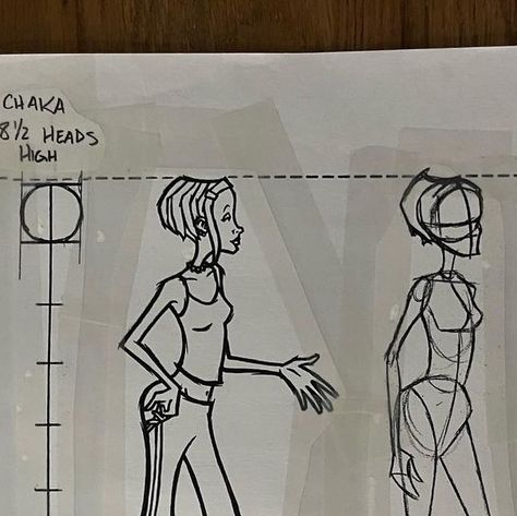 Chris Prynoski on Instagram: "Page 24 of the original MTV Downtown main model pack from ‘98. Chaka construction. #mtv #mtvanimation #animation #downtown #mtvdowntown" Mtv Downtown Concept Art, Mtv Downtown Art Style, Mtv Art Style, Chaka Downtown Mtv, Downtown Cartoon, Mtv Downtown Serena, Downtown Drawing, 2000s Artstyle, Mtv's Downtown