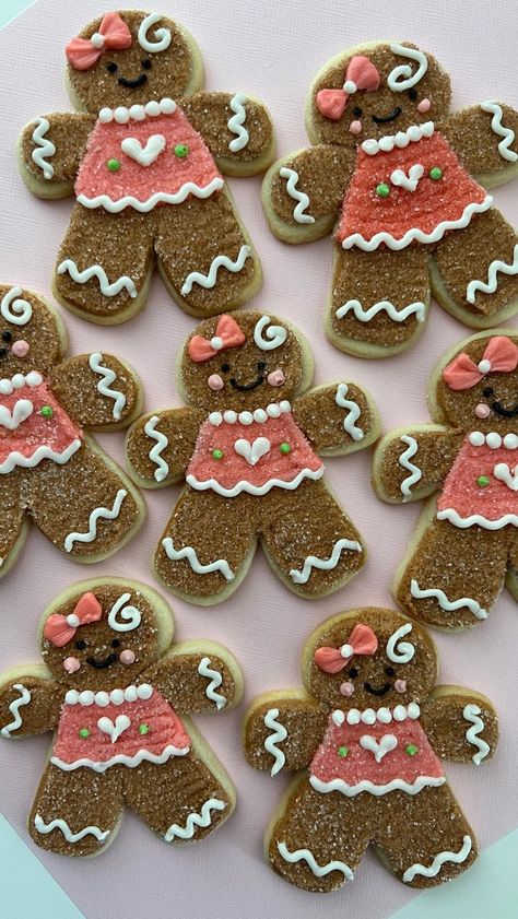 Girl Gingerbread Cookies, Gingerbread Girl Cookie, Gingerbread Baby, Gingerbread Theme, December Baby, Food Christmas, Christmas Baby Shower, Gingerbread Girl