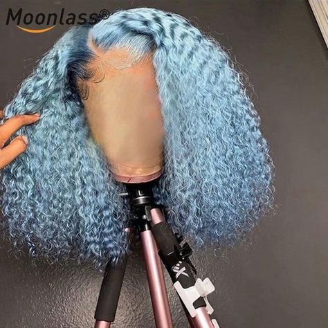 #follow #hairstyles #hairgoals #hair #wigs #lacewig #beautyblog #blogging #blog #blogger Hd Lace Frontal, Life Vision, Blue Wig, Creatures Art, Curly Human Hair Wig, Curly Lace Front Wigs, Pretty Hair Color, Red Wigs, Straight Lace Front Wigs