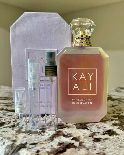 Kayali Vanilla, Spicy Perfume, Chef Kiss, Rock Sugar, Travel Size Perfume, Key Notes, Vanilla Cream, Perfume Spray, Fragrance Mist