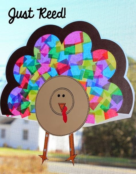 Stained Glass Turkey FREEBIE Turkey Stained Glass Craft, Thanksgiving Art Projects, Turkey Template, Thanksgiving Activities Preschool, Thanksgiving Stories, Thanksgiving School, November Crafts, Thanksgiving Projects, Fall Kindergarten