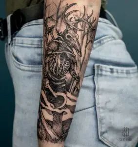 27 Wonderful Ideas of Slavic Tattoo Designs - Tattoo Twist Slovak Tattoo Ideas, Slavic Tattoo Symbols, Slavic Mythology Tattoo, Lithuanian Tattoo, Slavic Tattoo, Polish People, Slavic Mythology, Warrior Tattoos, Mythology Tattoos