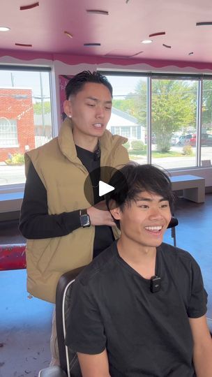 24K views · 407 reactions | 2 and a half hour drive for a messy fringe

Homie got a messy fringe with a mid blowout taper fade. He obviously has asian hair so it is pretty spikey. The hairstyle won't be as wavy but can still look textured.
#hairtok #saloon #newhaircut #virals #fyp | Richmond Barber | Richmond Barber · Original audio Blowout Taper Fade, Blowout Taper, Messy Fringe, Taper Fade, New Haircuts, Asian Hair, Hair Cuts, Drive, Texture