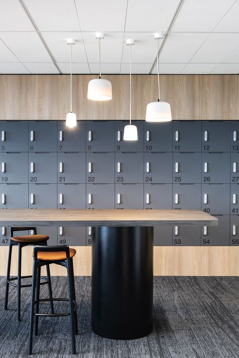 Wilsons Melbourne Residential Lobby, Mail Room, Locker Designs, Office Lockers, Open Space Office, Coworking Office, Corporate Office Design, Family Package, Office Renovation