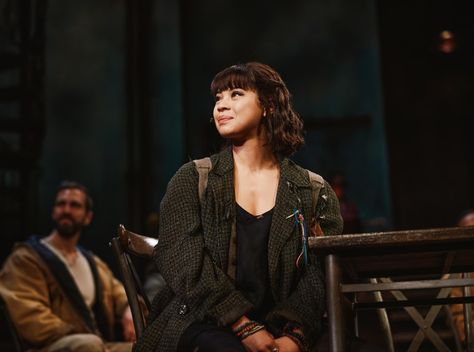 Eurydice Hadestown Aesthetic, Hadestown Eurydice, Eurydice Hadestown, Musicals Aesthetic, Hadestown Musical, Hades Town, Percy Jackson Musical, Eva Noblezada, Lea Salonga