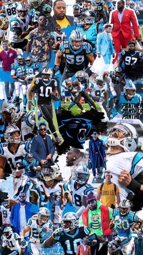 Carolina Panthers Wallpapers, Panthers Wallpaper, Nfl Panthers, Nfl Wallpaper, Panthers Football, Football Wallpaper, Nfl Players, Carolina Panthers, Football Team