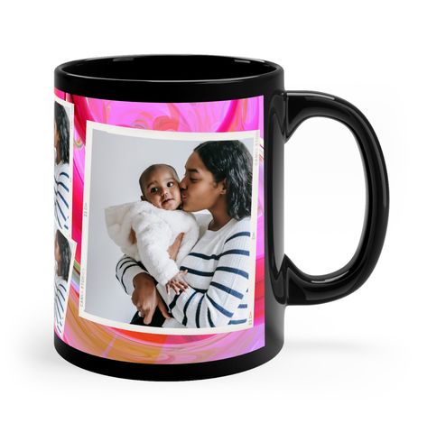 Custom Photo Mug, Custom Picture Mug, 11 oz black coffee cup, Custom Photo Collage Gift Idea, Personalized Mug 4 pictures custom background #customphotomug #picturemug #personalizedgift #engagement #motherdaughter https://etsy.me/3Fu5uN9 Black Coffee Cup, Collage Gift, Custom Photo Mugs, Photo Collage Gift, Picture Mugs, Custom Background, Church Poster Design, Church Poster, Photo Mug