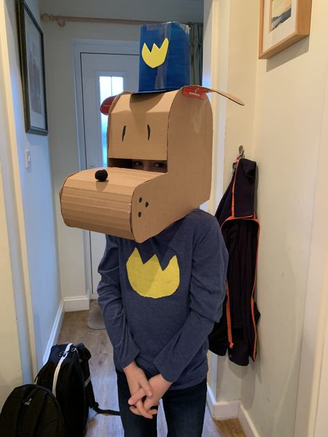 Dogman Costume Kids Diy, Dogman Costume, Bookweek 2024, World Book Day Ideas, Homework Ideas, Book Character Day, Dog Man, Book Day Costumes, Diy Costumes Kids