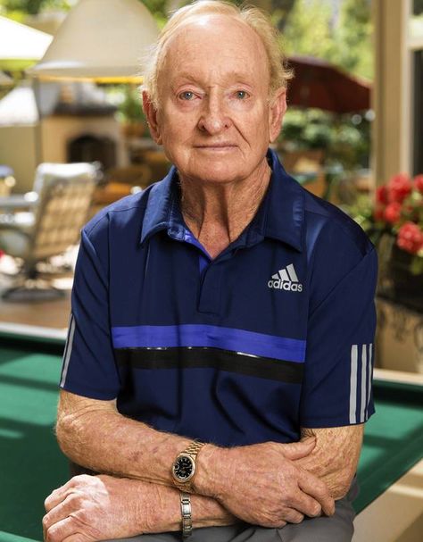 Tennis Player Rod Laver Recalls Growing Up on Homemade Courts - WSJ Monica Seles, Pete Sampras, Andy Roddick, Rod Laver, Andre Agassi, Tennis Fan, The Wall Street Journal, Tennis Player, Wall Street Journal