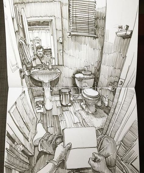 Paul Heston makes the ordinary interesting Paul Heaston, Black And White Drawings, Observational Drawing, Urban Sketch, Perspective Art, Sketchbook Inspo, Arte Sketchbook, Arte Inspo, Sketchbook Inspiration