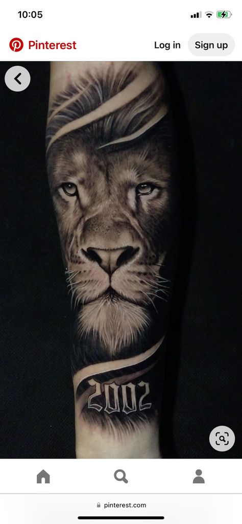 Lion Arm Tattoo, Boho Tattoo, Lion Forearm Tattoos, Tiger Tattoo Sleeve, Tattoo Wedding, Bunny Tattoo, Brain Tattoo, Tattoo Neck, Nurse Tattoo