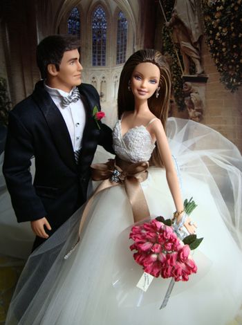 Barbie Wedding Barbie E Ken, Barbie Y Ken, Barbie Bridal, Barbie Wedding Dress, Wedding Doll, Barbie Bride, Barbie Wedding, Bride Dolls, Beautiful Barbie Dolls