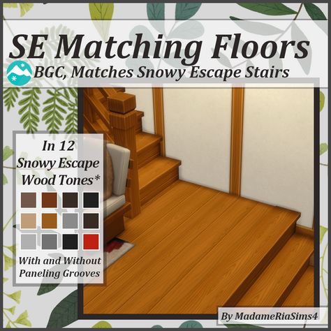 Snowy Escape Matching Floors (BGC) | MadameRia on Patreon Sims 4 Cc Snowy Escape Add On, Sims 4 Maxis Match Flooring, Sims 4 Carpet Cc Maxis Match, Ts4 Snowy Escape Cc, Sims 4 Floor Maxis Match, Snowy Escape Cc, Sims 4 Snowy Escape Cc, Sims 4 Flooring, Maxis Match Build Cc