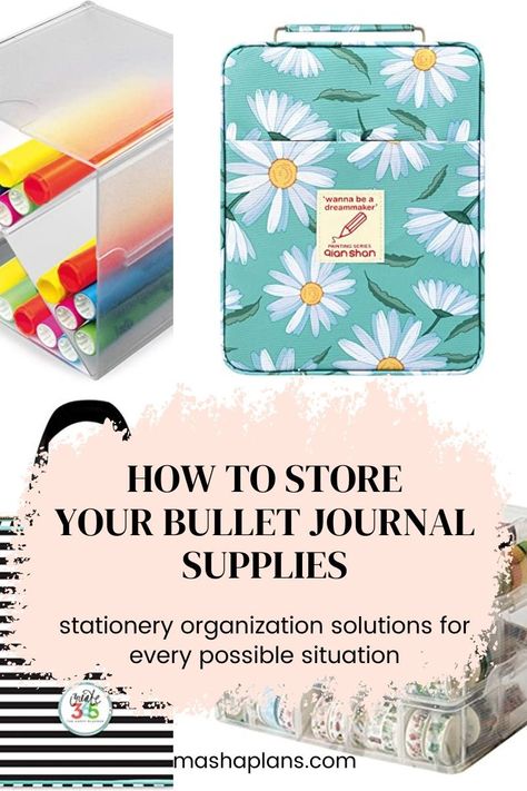 Are you looking for a way to store your Bullet Journal supplies? Check out these items! WIth these organizers, you'll be able to find everything you need quickly and easily. Plus, your supplies will stay in great condition. Journal Supplies Organization, Bullet Journal Supplies, Organization Bullet Journal, Journal Supplies, How To Store, Stationery Organization, Organization Solutions, Supplies Organization, Journal Stationery