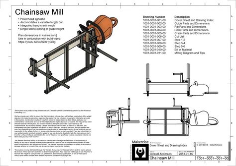 Building your own chainsaw mill from scratch to accommodate your bar and powerhead is a great way to produce lumber from logs. Milling this way is a versatile and low cost entry point to logging and yields slabs and rough cut boards to your own dimensions. You can get these plans here: https://sowl.co/3Q3qL Diy Storage Desk, Saw Mill Diy, Homemade Chainsaw Mill, Chainsaw Mill Plans, Portable Chainsaw Mill, Portable Saw Mill, Bandsaw Mill, Wood Jewelry Diy, Ancient Music