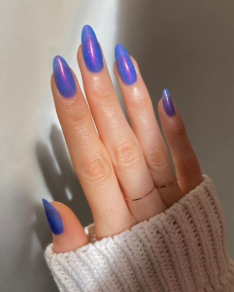 blue jelly nails • Instagram K Nails, Purple Nail Art, Matte Nail Polish, Matte Nail, Blue Valentine, Purple Nail Designs, Blue Nail Art, Purple Nail, Blue Nail Designs