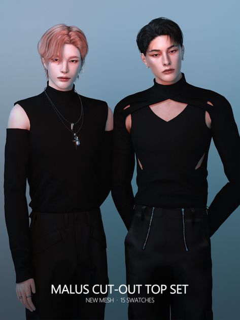 Goth Male, Sims 4 Hair Male, Sims 4 Male Clothes, Male Sweaters, Pelo Sims, Sims 4 Body Mods, Sims 4 Dresses, Sims4 Clothes, Sims Hair