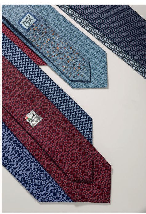 Hermes Menswear, Suit Guide, Fashion Shooting, Dress Shirt And Tie, Man Clothing, Designer Ties, Outfit Combinations, Silk Twill, Suit Accessories