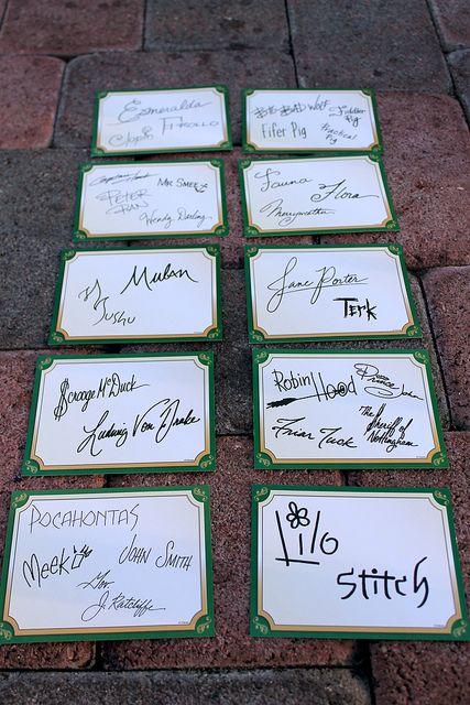 Incredible, complete collection of Long Lost Friends Autograph cards. Can we just take a moment to admire the artistry that went into each of these signatures? Look at Scrooge! Robin Hood! Pocahontas perfectly recreating her logo! Photo by #JadeRangel Disney Signatures, Disney Characters Signatures, Lost Friends, Long Lost Friend, Disney Face Characters, Kellin Quinn, Disney Side, Disney Life, Disney Scrapbook