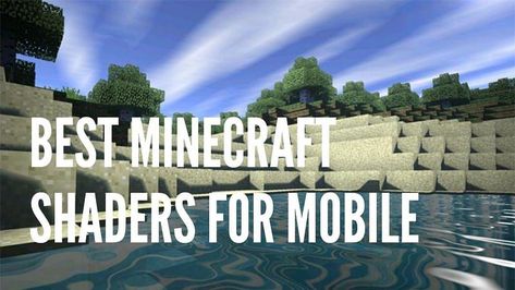 Minecraft Shaders For Mobile, Minecraft Mobile, Minecraft Addons, Minecraft Shaders, Minecraft Pocket Edition, Amazing Minecraft, Minecraft Pe, How To Play Minecraft, Pocket Edition