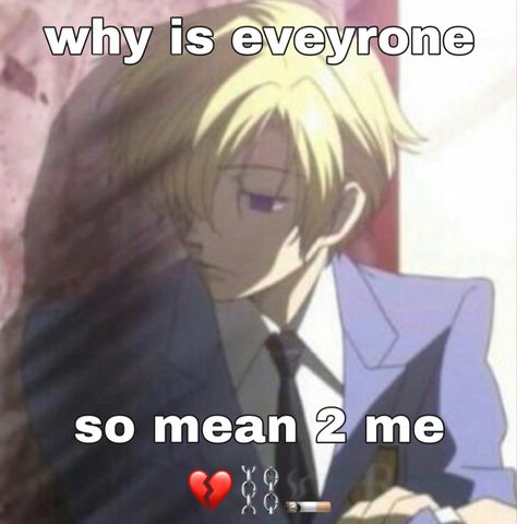 Tamaki Suoh Pfp, Tamaki Suoh, Ouran High School Host Club Funny, Host Club Anime, Ouran Highschool, Ouran Host Club, School Clubs, High School Host Club, Ouran High School Host Club