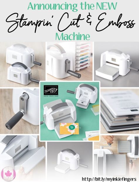 How to use the NEW Stampin Cut & Emboss Machine | My Inkie Fingers Paper Craft Tools, Small Thank You Gift, Bird Stamp, Embossing Machine, Stamping Techniques, Embossing Folders, Sunshine Coast, Embossing Folder, Paper Craft Projects