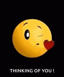 Thinking Of You Emoji GIF - ThinkingOfYou Emoji BlowingKisses - Discover & Share GIFs Blow Kiss, Emoji Gif, Animated Smiley Faces, Emoticon Love, Animated Emojis, Images Emoji, Good Morning Smiley, Kiss Emoji, Love Smiley