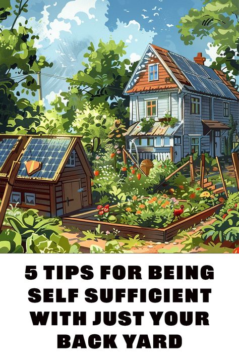 back yard self sufficiency Self Sustaining Garden Homestead Survival, Urban Homesteading Aesthetic, Urban Farming Backyard, Homestead Urban, Self Sufficient Garden, Self Sufficient Backyard, Being Self Sufficient, Store Veggies, Self Sufficient Living