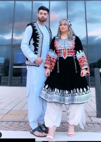 Chinese Fashion Traditional, Couple Dress Matching, Afghan Wedding Dress, Afghani Clothes, Afghan Wedding, Afghan Girl, Bridal Lehenga Collection, Cute Dresses For Party, Latest Dress Design